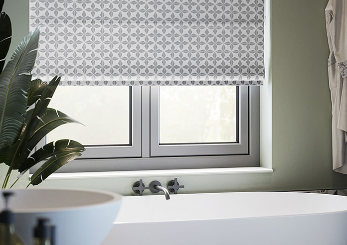 Hexgem, Quartz - Motorised Roman Blind - Image 5